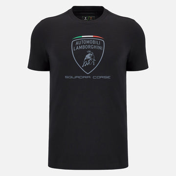 LAMBORGHINI SC T-SHIRT BLACK